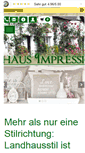 Mobile Screenshot of landhaus-impressionen.de